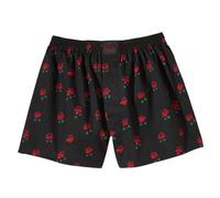 Lousy Livin Boxer Roses Noir/Rouge sous-Vêtements Par Clepto Boxers