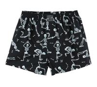 Lousy Livin Boxershorts « Yoga Studio » Homme Coton Bio Squelettes Bones Skulls