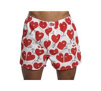Lousy Livin Valentines Boxershort blanc/rouge