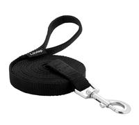 Loutep Laisse de Dressage pour Chien de 4,6 m, 6,1 m, 9,1 m, 15,2 m, 30,5 m - Laisse Extra Longue pour Chiens avec poignée rembourrée pour Races de Chiots de Petite, Moyenne et Grande Taille