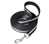 Loutep Laisse de dressage pour chiens de 3 m, 5 m, 10 m, 15 m, 20 m, 25 m, 30 m, corde en nylon robuste avec poignée rembourrée pour chiens de petite, moyenne et grande taille, pour promener, obéir et