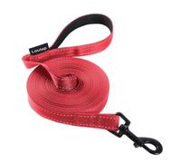 Loutep Laisse de dressage réfléchissante pour chiens de 3 m, 5 m, 10 m, 15 m, 20 m, 25 m, 30 m - Corde en nylon robuste avec poignée rembourrée pour chiens de petite, moyenne et grande taille - Pour