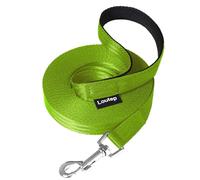 Loutep Laisse d'entraînement pour chiens de 3 m, 5 m, 10 m, 15 m, 20 m, 25 m, 30 m, corde en nylon solide, obéissance, jeu en plein air