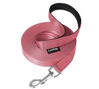 Loutep Laisse d'entraînement pour chiens de 3 m, 5 m, 10 m, 15 m, 20 m, 25 m, 30 m, corde en nylon solide, obéissance, jeu en plein air