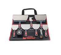 Trousse / Kit plaquiste enduiseur - L'OUTIL PARFAIT - 80426 - Gamme ALU-CHOC® - Cutter double action - Mesure 5 m