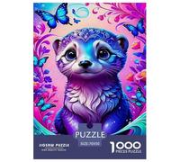 Loutre de mer 1000 Pièces Puzzle Animaux pour Adultes, Parfait pour Les Amateurs De Puzzles, Cadeau, Jouet pour Enfant, Jeu Éducatif, Qualité Premium 70x50cm/1000pcs