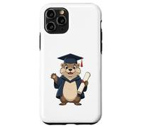 Loutre diplômée avec Chapeau académique Coque pour iPhone 11 Pro