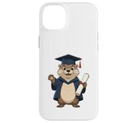 Loutre diplômée avec Chapeau académique Coque pour iPhone 14 Plus