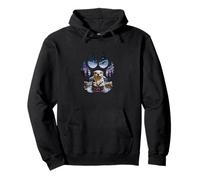 Loutre Empreinte Rivière Nature Sweat à Capuche