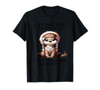 Loutre Je n'ai pas les cheveux gris J'ai des points forts de la sagesse T-Shirt