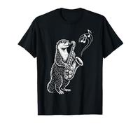 Loutre Jouant du Saxophone Fanfare T-Shirt