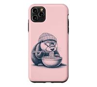 Loutre Mangeant des Ramen, des Nouilles Japonaises Coque pour iPhone 11 Pro Max