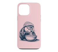 Loutre Mangeant des Ramen, des Nouilles Japonaises Coque pour iPhone 13 Pro Max