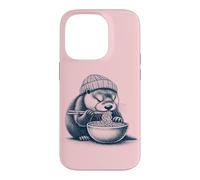 Loutre Mangeant des Ramen, des Nouilles Japonaises Coque pour iPhone 14 Pro