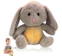 Loutre Qui Respire, Loutre Veilleuse Bébé Doudou Loutre BéBé, Loutre Câlins Bonne Nuit Peluche, Peluche Veilleuse Bébé Musicale et Lumineuse, Jouet Respiratoire Koala Bear pour Nouveau-né