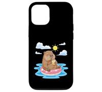 Loutre relaxante trouvant de la Joie dans Les Moments d'été Simples Coque pour iPhone 12/12 Pro