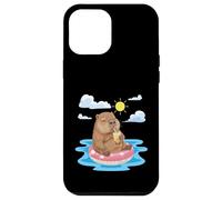 Loutre relaxante trouvant de la Joie dans Les Moments d'été Simples Coque pour iPhone 12 Pro Max