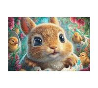 Loutre rivière forêt 1000 Pièces Puzzle Expert Confirmé en Carton Rigide Haute Densité Très Difficile Motif Complexe Décoration Murale Cadeau Premium 1000 PCS