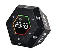 Louttary 1 PCS Pomodoro Timer Productivity Timer Plastic Time Management Tool 3, 5, 15, 30, 45, 60 Minute Preset Smart Countdown Timer