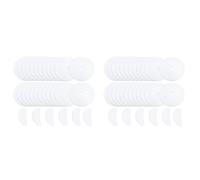 Louttary 60 Pièces Filtres D'Échappement Universels pour Sèche-Linge, Remplacement du Filtre à Peluches pour Sèche-Linge, Compatibles avec, Sonya