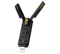 Louttary Adaptateur USB WiFi7 6500Mbps Adaptateur USB WiFi7 6500Mbps BE6500 Carte Réseau sans 2.4G&5.8G&6Ghz 802.11be Adaptateur WiFi sans Pilote pour Win 10/11