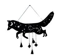 Louttary Carillons Éoliens de Jardin Cloche à Vent pour Lapin de Pâques Décor de Cloche à Vent Vintage Accessoire de Décoration en Forme de Lapin en Cours D'Exécution pour Portes