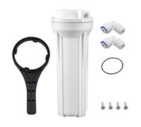 Louttary Filtre à Eau par Osmose Inverse pour Puits et Réseau d'eau Boîtier de Filtre à Eau pour Toute avec Système de Préfiltration pour Usage Domestique.