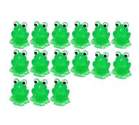 Louttary Mini Grenouilles Lumineuses Qui Brillent dans Le Noir, Figurines Miniatures, Décoration de Paysage, Grenouille, Jardin Féerique, Miniatures DIY Faciles à Utiliser B