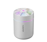 Louttary Mini Humidificateur USB Humidificateur de Bureau Personnel, Purificateur D' Essentielle, Diffuseur D'Aromathérapie avec Lumières pour Voiture, Bureau, Chambre, Etc.