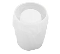 Louttary Moule en Silicone pour Pot de Bougie Cylindrique en Forme D'Étoile de Mer Shell DIY en Plâtre et Ciment pour Contenir des Ornements en Relief D'Aromathérapie