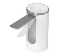 Louttary Pompe à Eau pour Bidon de 5 Gallons, Électrique Pliable, Rechargeable 1200mAh, Arrêt Automatique, Bouton Tactile, 3 Réglages Quantitatifs