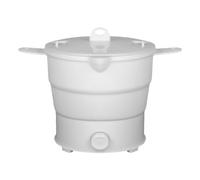 Louttary Pot Pliable Électrique Portable pour de Voyage pour l'eau Chaude, Chauffante Multifonctionnelle