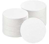 Louttary Round Microwave Kiln Paper Shelf Kiln Paper 4.7 inch Ceramic Fiber Paper Insulation Ceramic Fiber Blanket