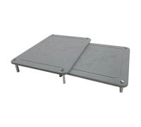 Louttary Tapis de Séchage pour Comptoir de Cuisine, Plateaux Absorbants à Séchage, Supports de Rangement pour Évier de Salle de Bain