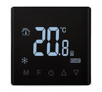 Louttary Tuya Zigbee Thermostat Intelligent WiFi Régulateur de Température pour Maison Intelligente Thermostat pour Climatisation par WiFi et Plancher Chauffant Blanc