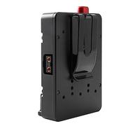 Louttary V-Lock Mount Battery Power Supply Plate Adapter with D-Tap for Portable Pocket Tiny Compact Nano V-Mount Battery