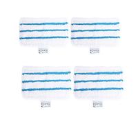 Louu 4 pièce de rechange coussin Mop Steam Mop lavable en tissu lavable Mop en microfibre housse lavable pour Black & Decker FSM1610 / 1630