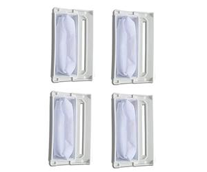 Louu Lot de 4 sacs filtrants pour machine à laver LG 5231FA2239N-2S.W.96.6
