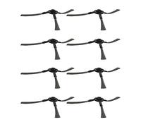 Louu Lot de 8 brosses latérales pour aspirateur robot Vileda VR A