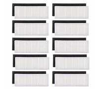 Louu Staubsaugerfilter Lot de 20 filtres HEPA pour iLife A6 A4 A4 T4 X623 X430 X620 X431