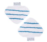 Louu Steam Mop Lot de 2 chiffons en microfibre pour Black & Decker FSM1610/1630 Triangle de nettoyage pour sols Couvercle vapeur Couvercle pour le chiffon