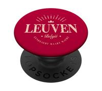 Louvain Belgique | Louvain België Moderne PopSockets PopGrip Adhésif