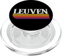 Louvain Belgique Retro Graphic - Louvain België PopSockets PopGrip pour MagSafe