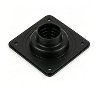Louvered Ventilation Cover ABS Rain Debris Protection(Black Set)