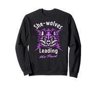 Louves Meneuses Femmes Fortes Puissance Sweatshirt