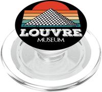 Louvre Museum Lever de Soleil de Paris Love en France en Tant Que touriste PopSockets PopGrip pour MagSafe