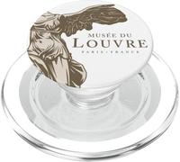 Louvre Paris France Victoire ailée PopSockets PopGrip pour MagSafe