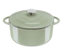 LOV COCOTTE FONTE 25 CM VERTE INDUCTION ET FOUR E2580404