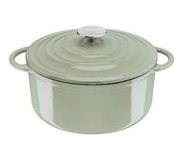 LOV COCOTTE FONTE 25 CM VERTE INDUCTION ET FOUR E2580404