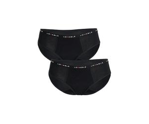 Lovable da Ciclo Mestruale Flusso Medio My First Period Panties Bi-Pack, Shorties,
